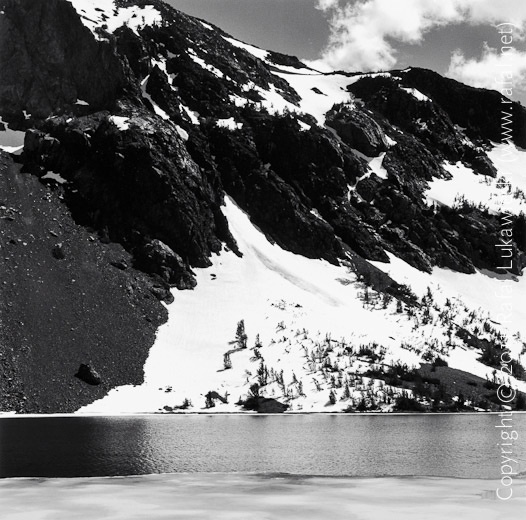 Thawing Ice on Ellery Lake by Rafal Lukawiecki